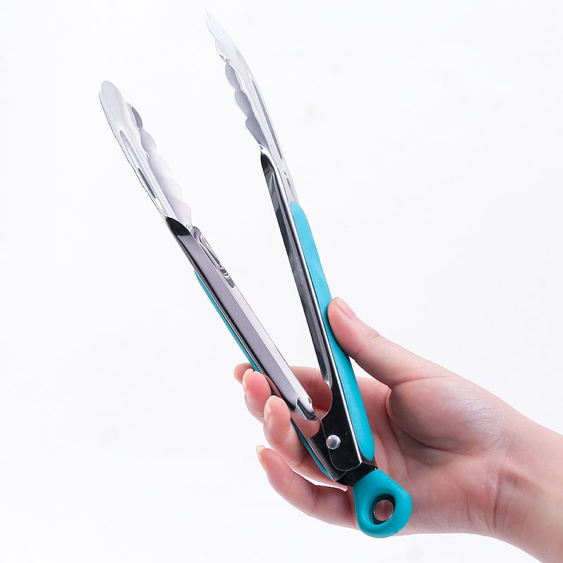 Ameno Ameno Stainless Head Food Clip blue Application Scenario