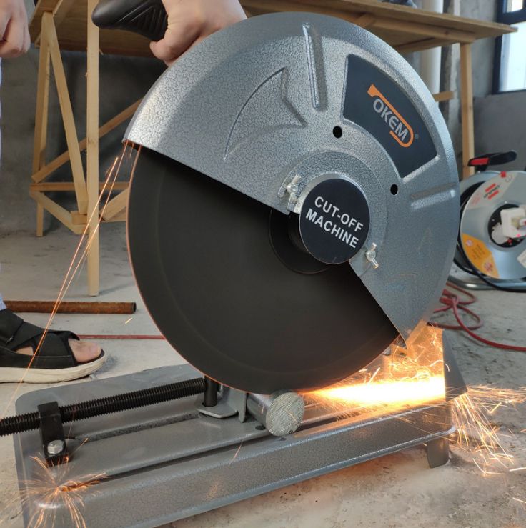 355 profile cutting machine, 14-inch steel machine, 350 grinding wheel metal cutting saw, power tool