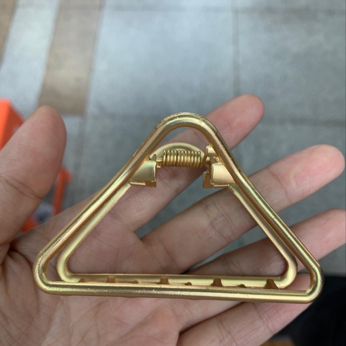 South Korean Version of Ins East gate headdress hair catch metal big catch headdress thumbnail