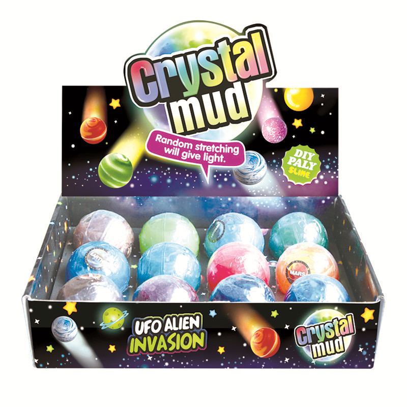 Manufacturers direct nine planets crystal mud children's toys