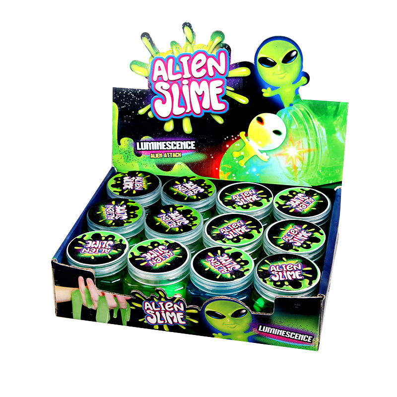 Manufacturers direct extraterrestrial square lamp crystal mud toys for children thumbnail