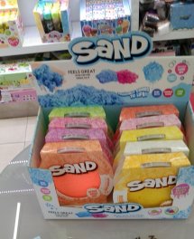 The manufacturer sells children's toys with inflated UFO sand thumbnail