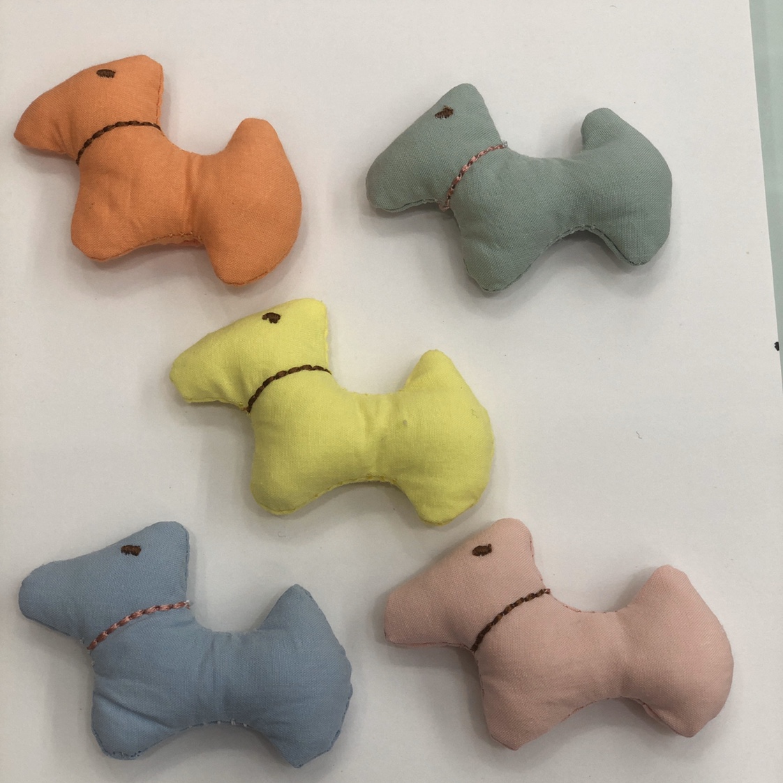 Cotton single-color cute puppy 123- 5 colors details Picture