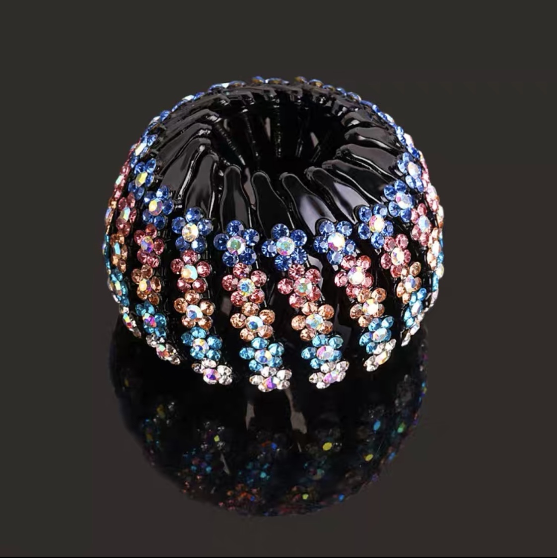 Medium Plum Blossom Spot Drill Bird's Nest Fashion Casual Popular Korean Version Butterfly Liang 002 undefined