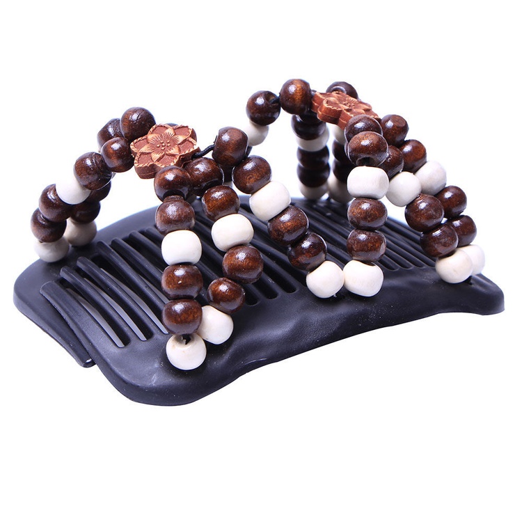FLY05 Korean version Versatile Hair Comb accessory, steel wire hair coil, beaded magic Hair Comb, style comb wholesale Application Scenario