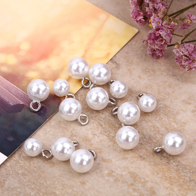 Many models 16MM single hanging imitation pearl circular pendant DIY manual materials jewelry accessories clothing accessories thumbnail