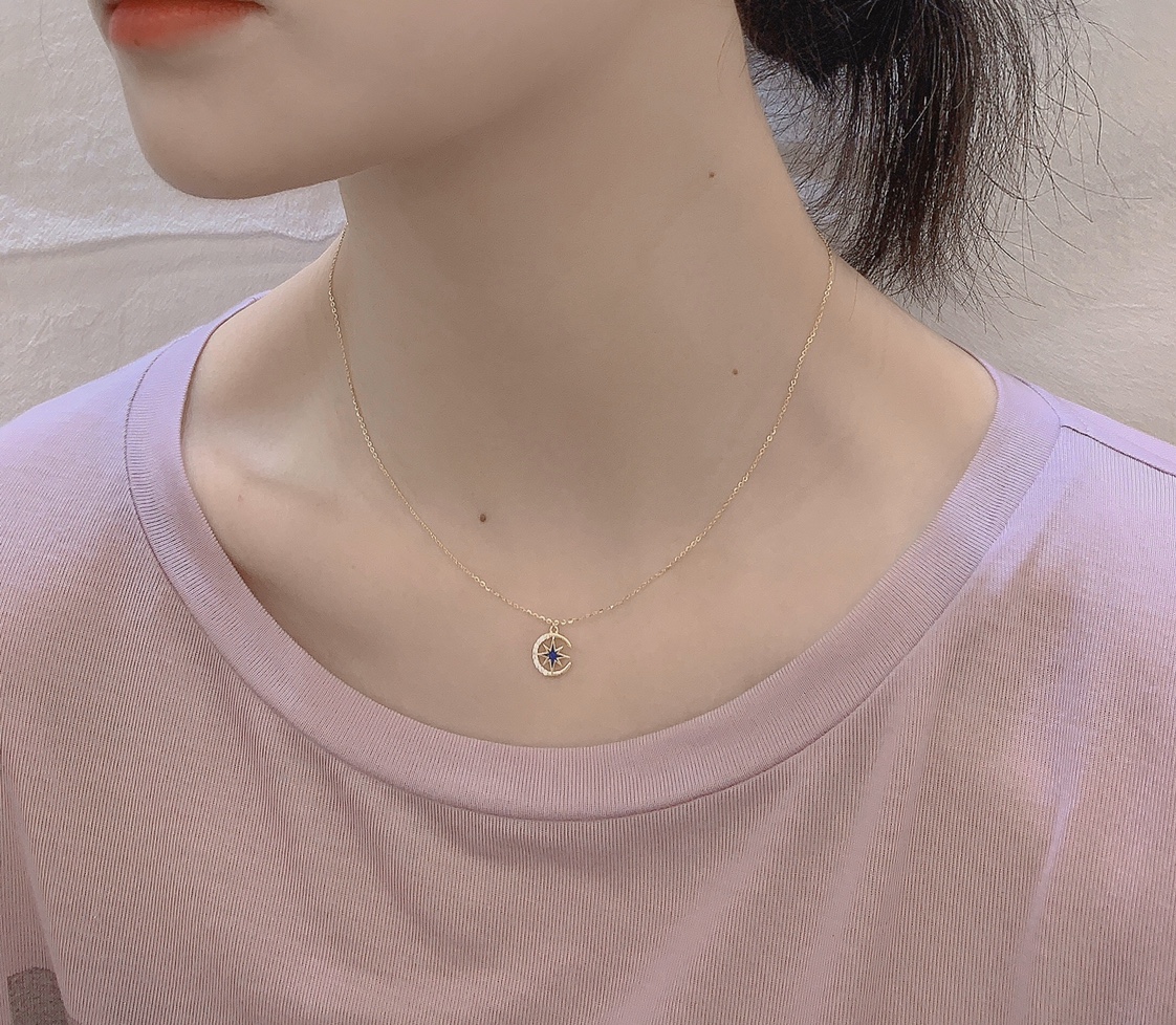 S925通体银项链产品图