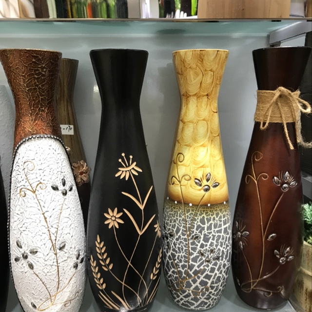 43CM wooden vase factory direct sales