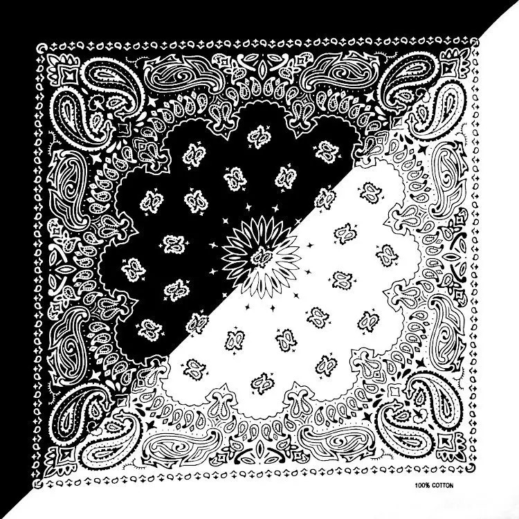 Pure cotton cashew flower handkerchief and sunflower handkerchief undefined