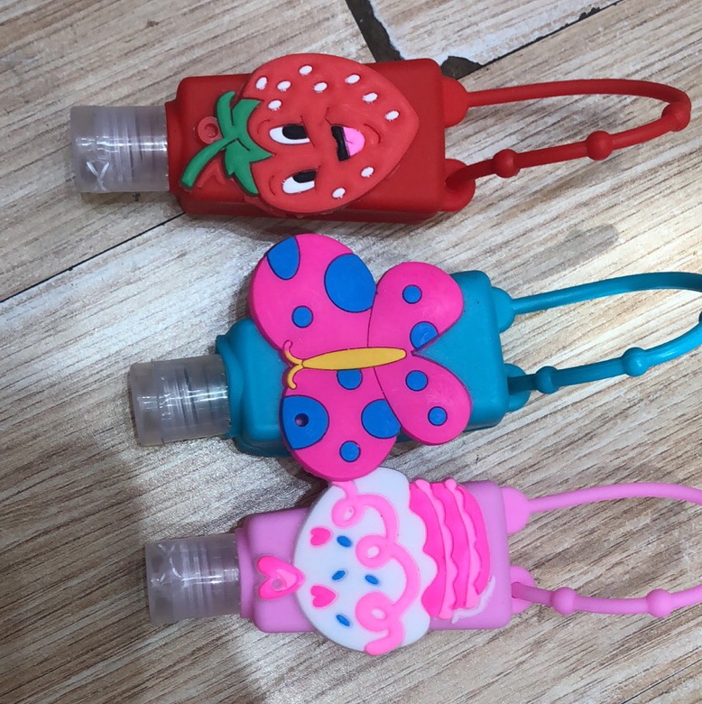 Hand sanitizer with key chain pendant