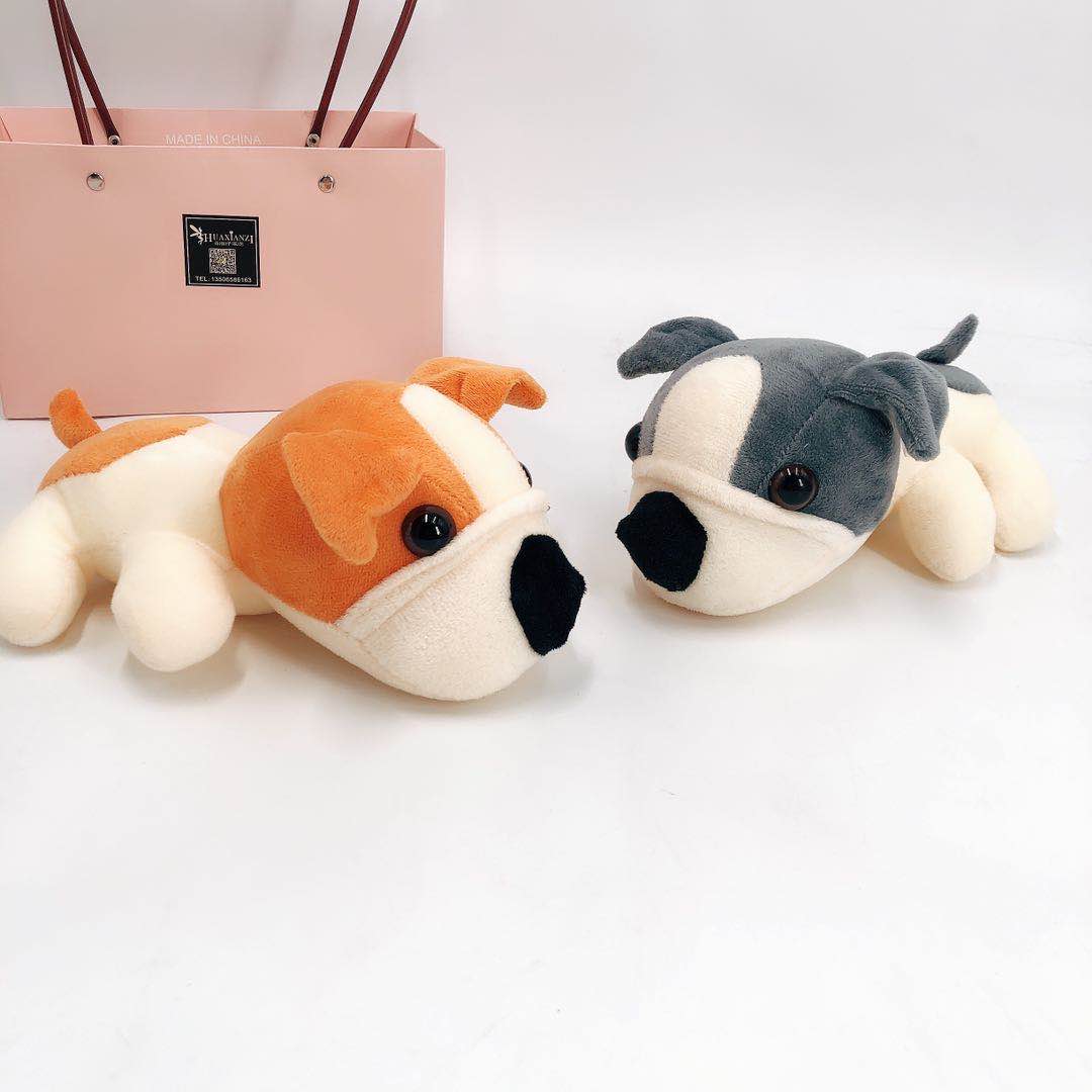 Cute version of puppy plush toys big head puppy doll foreign trade company activities wholesale thumbnail