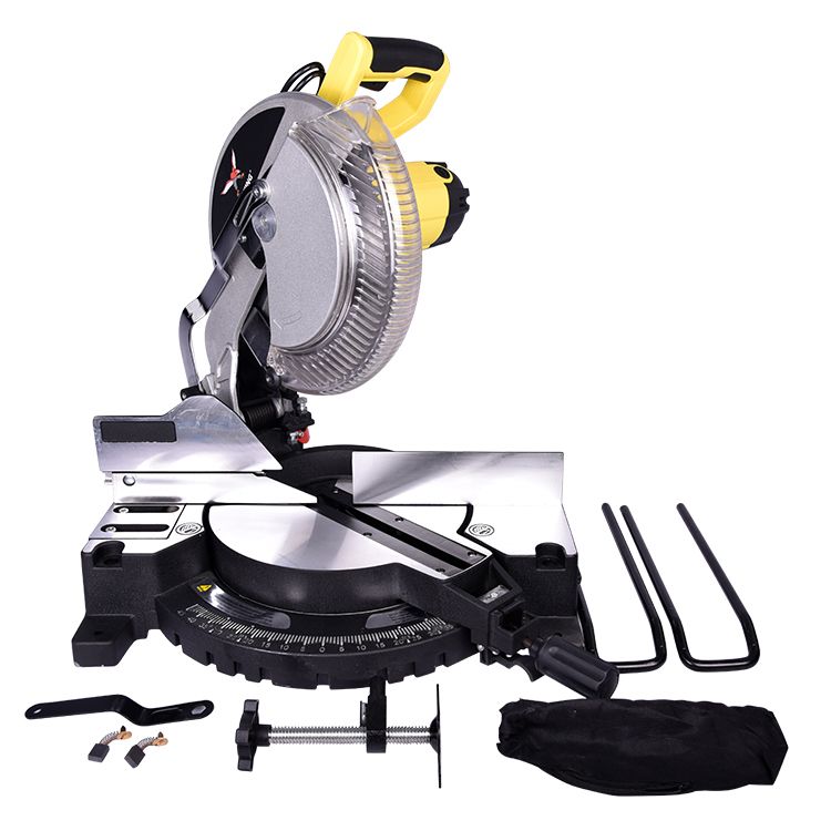 Power tool 12-inch 305 multi-functional aluminum profile cutting machine, aluminum sawing machine, cross-border export, woodworking 45 oblique cutting Item Picture