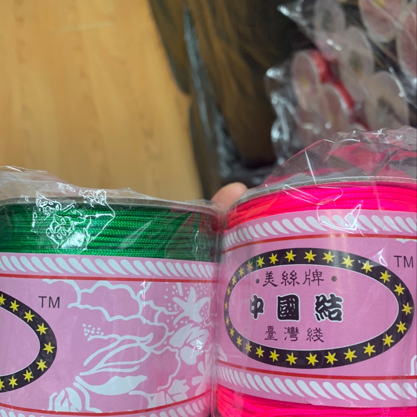 B线(台湾线)1.5MM粗，一卷约160几米