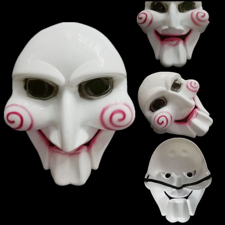 Masquerade ball Horror Chainsaw Horror theme male SAW simulation Chainsaw Serial killer mask undefined