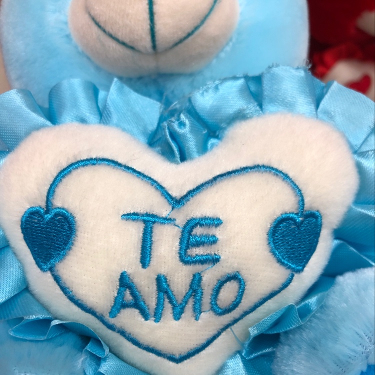 21cm heart-hugging bear, embroidered with letters, minimum order of one piece, 400pcs, 0.45 cubic meters, 58.2KG, 3-4 colors details Picture