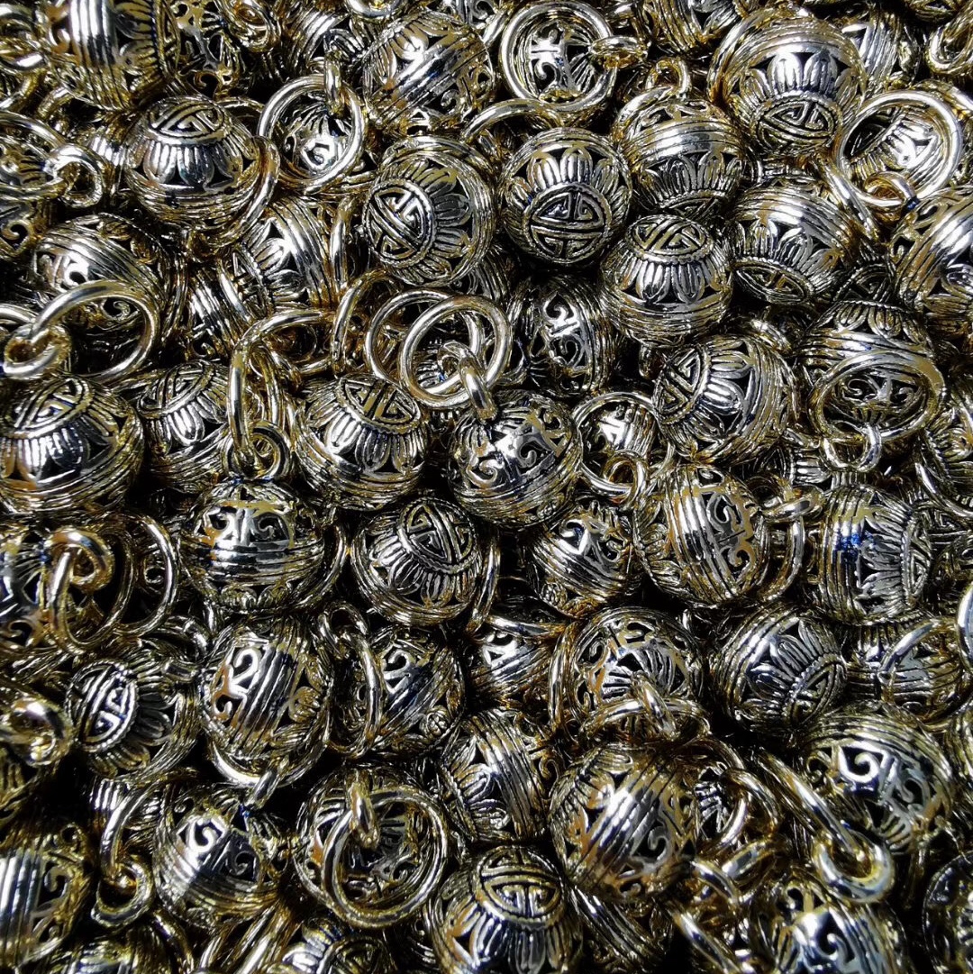 Zinc alloy accessories with hollow ball series necklaces, bracelets and pendants DIY accessories