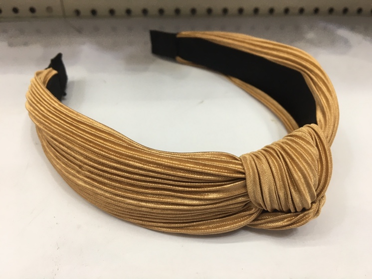 Crimped and knotted Korean version of all the headbands