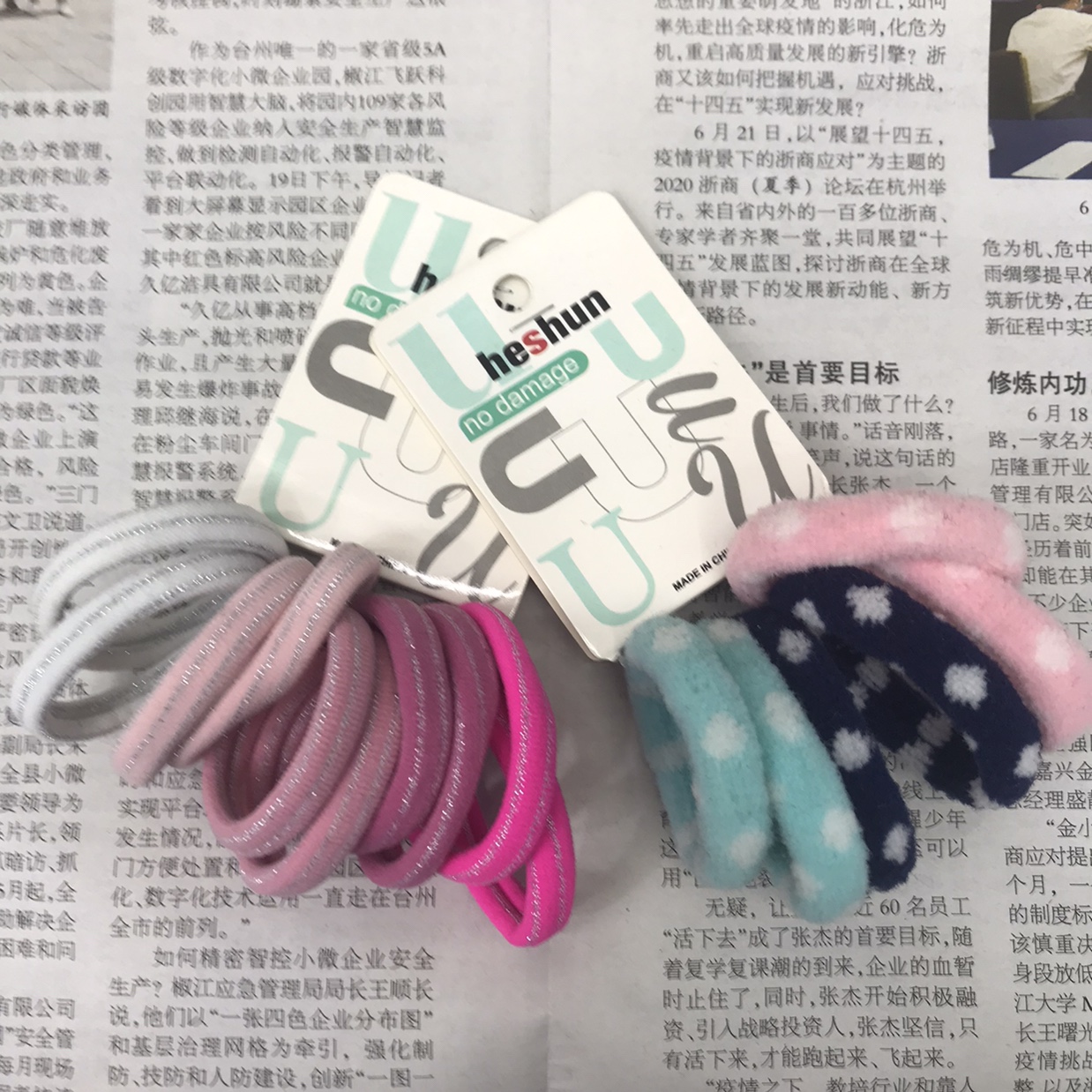 Head rope Korean version of simple hair rope rubber band hair towel ring thumbnail