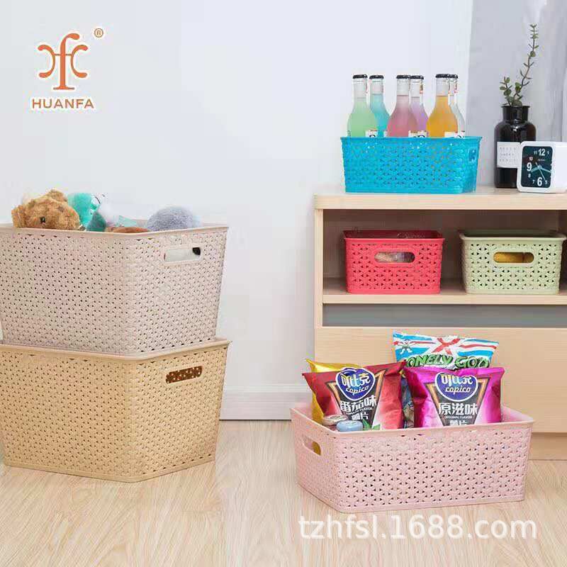 3571 Small covered storage basket and organizing basket Application Scenario