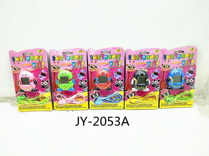 3073 heart-shaped electronic pet 168-in-1 game console Handheld game console export details Picture