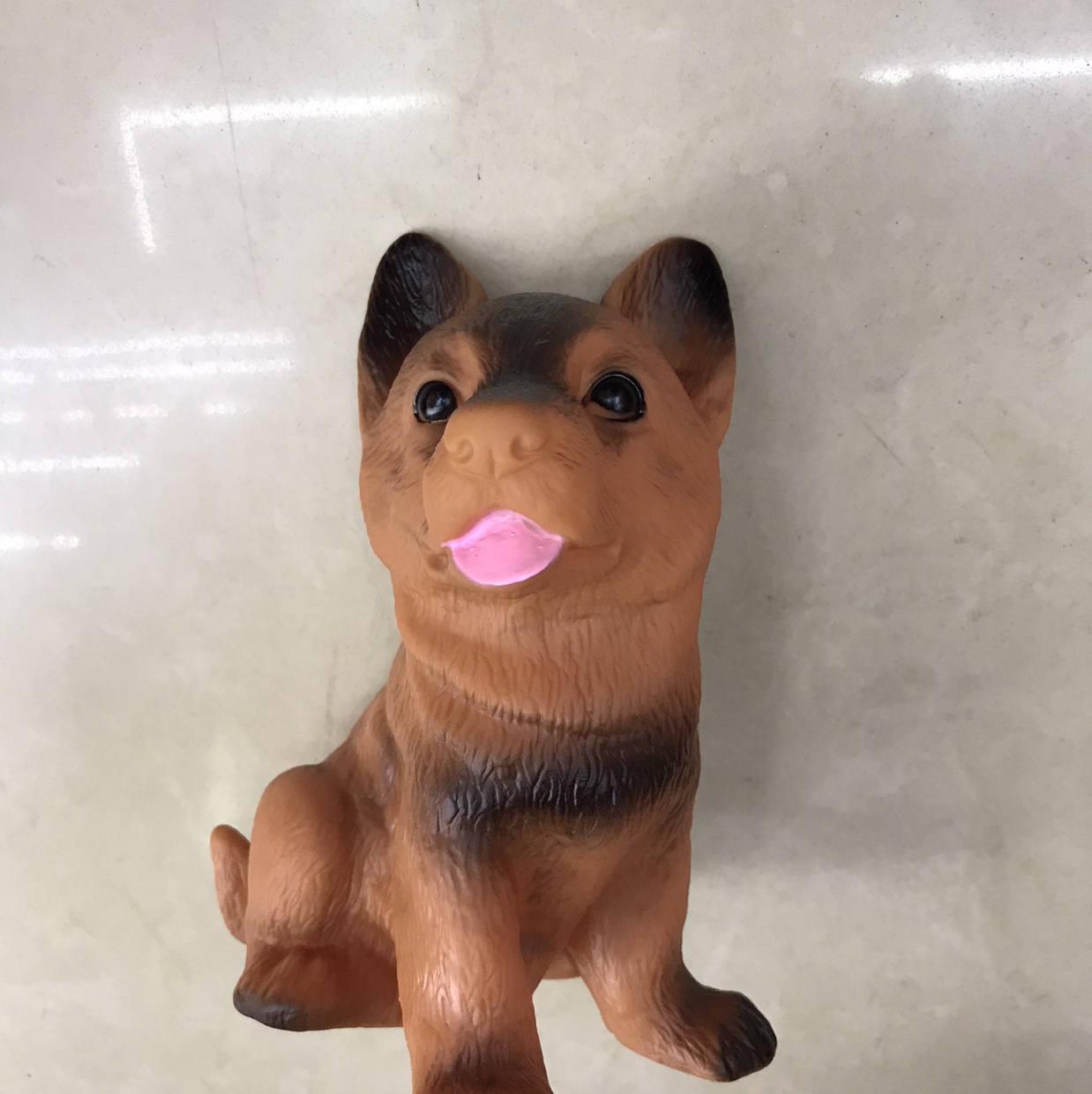 Enamel children's toy Wolf dog pinched squeal sound screaming wisdom lovely toys thumbnail