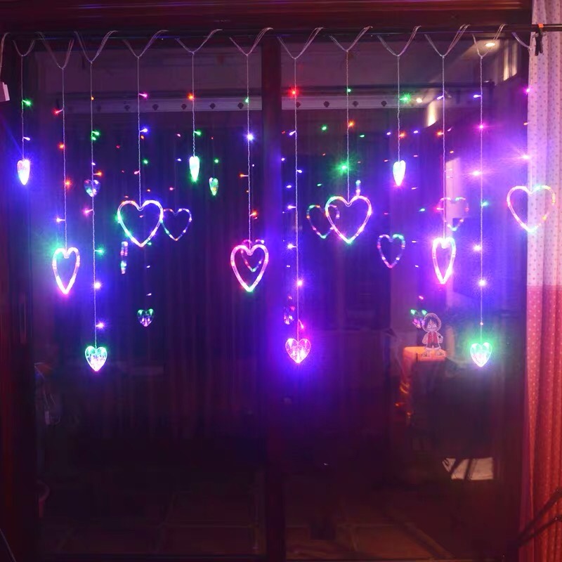 依彩灯饰爱心灯