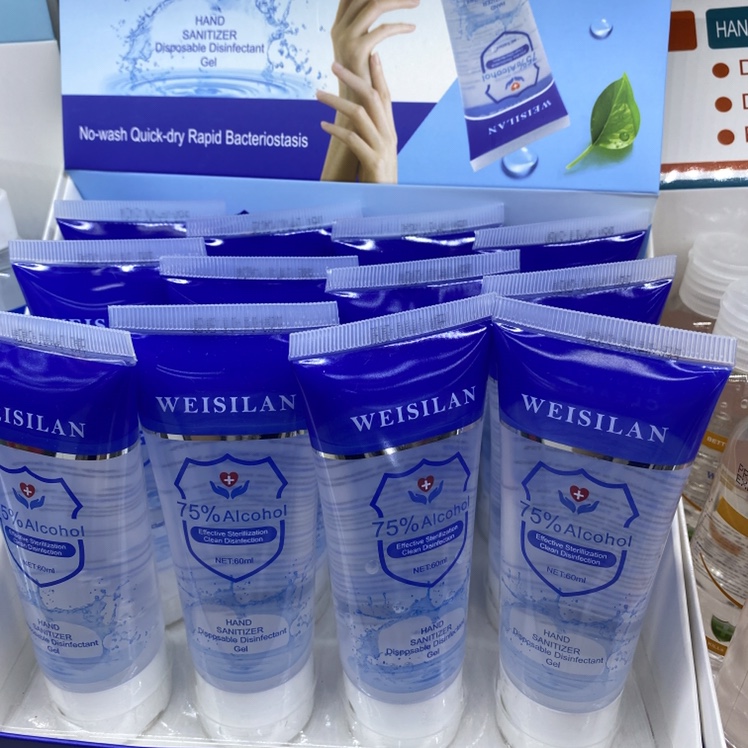 60ML75% alcohol hand sanitizer thumbnail