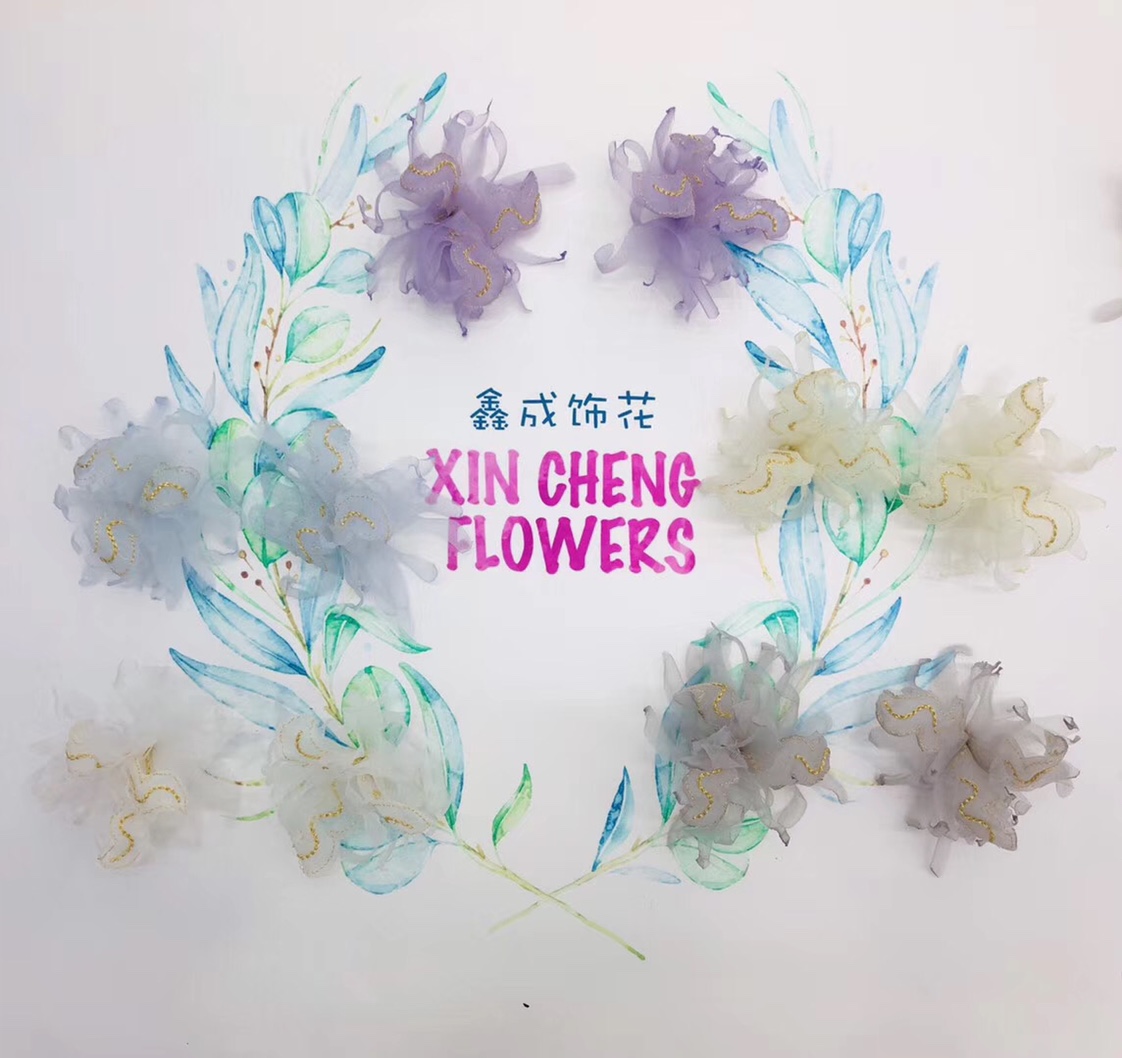 单线绣花