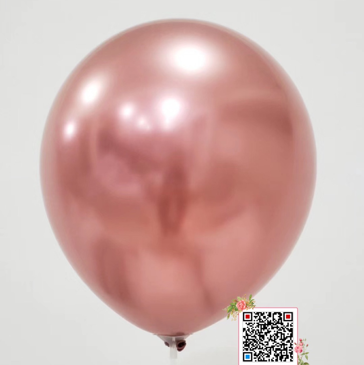Chrome metal balloons: Wedding, birthday, exhibition, party, celebration decoration, scene arrangement, golden wedding, children's balloons Item Picture