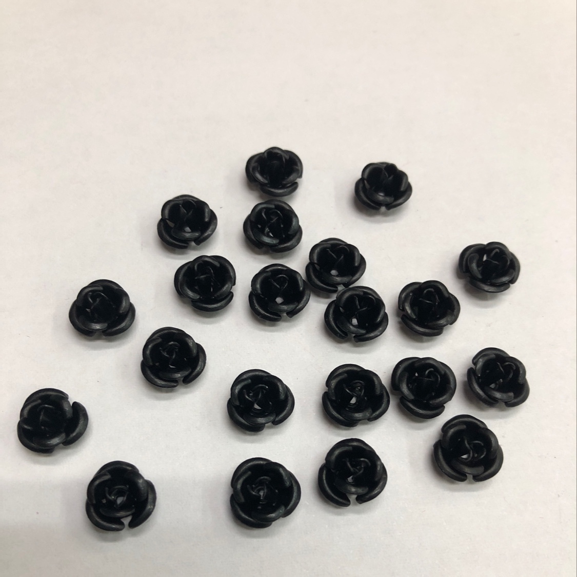 Yiwu Choucheng Ziying Jewelry Accessories Store Korean Rose 8mm three-petal 2# color