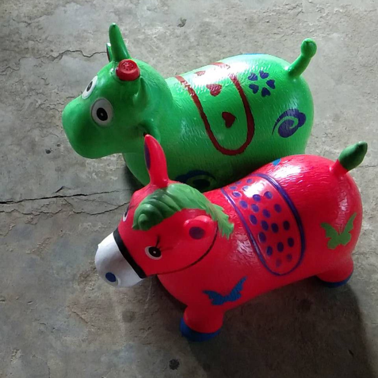 Wholesale of music-painted animal inflatable toys 1