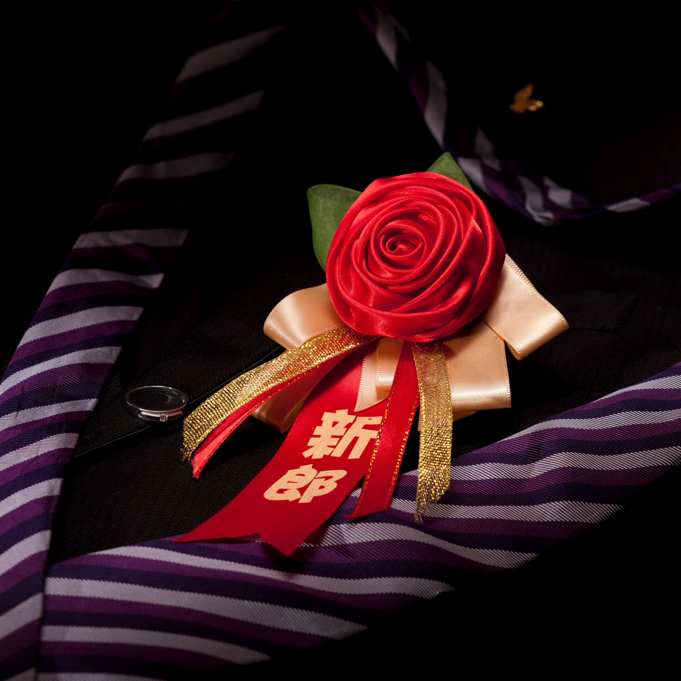 DIY玫瑰花苞手工婚庆新郎新娘手腕花批发结婚胸花创意个性定制