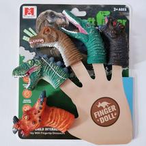 软胶动物亚马逊爆款网红手指恐龙12