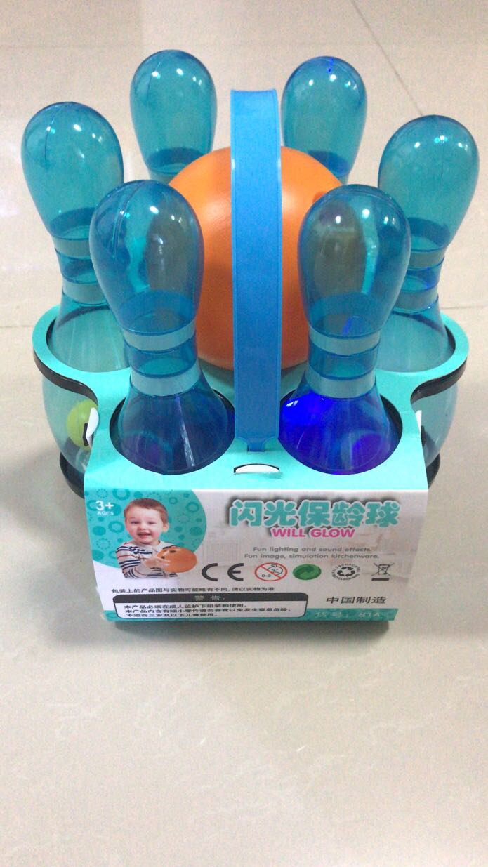 New Children's Toys Carrying Basket Flash Bowling Toys Sports, Leisure, Traditional Toys Other Sports Leisure Toys Plastic 1 Boya Toys Specification drawing