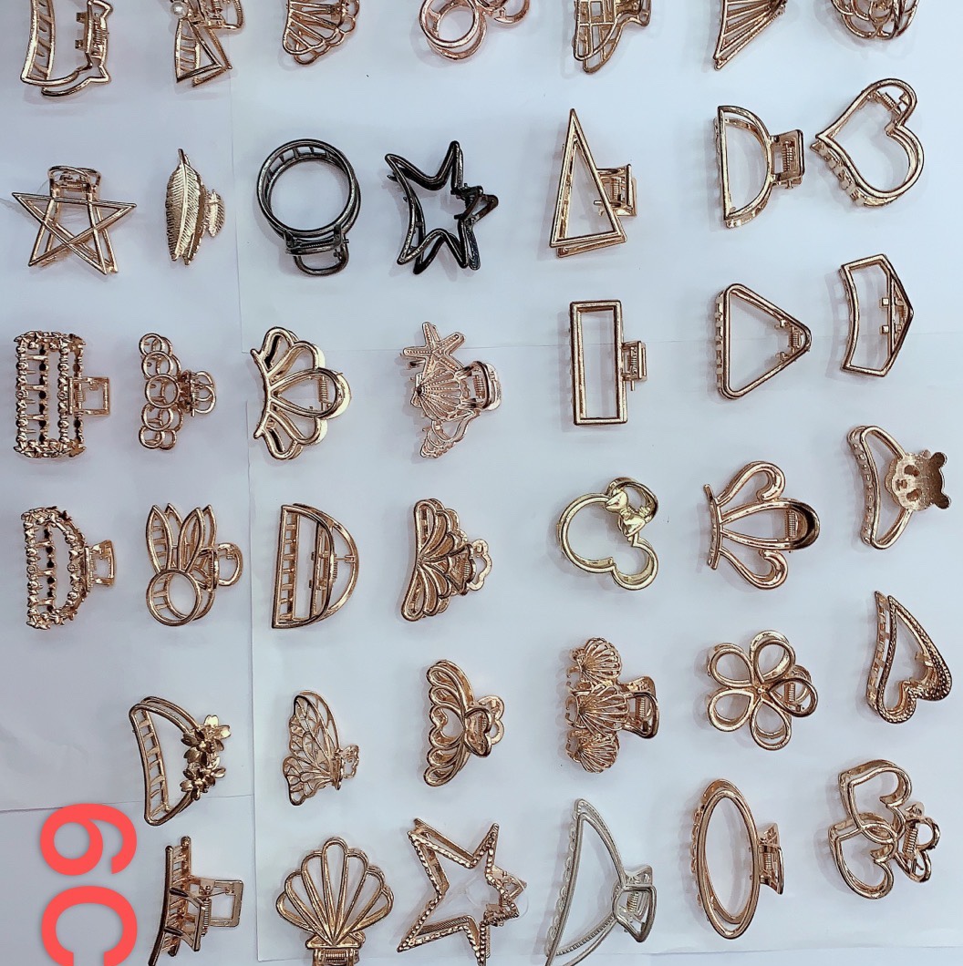 Eco-friendly alloy medium size 5.5 cm claws, silver, gold. Gun black thumbnail