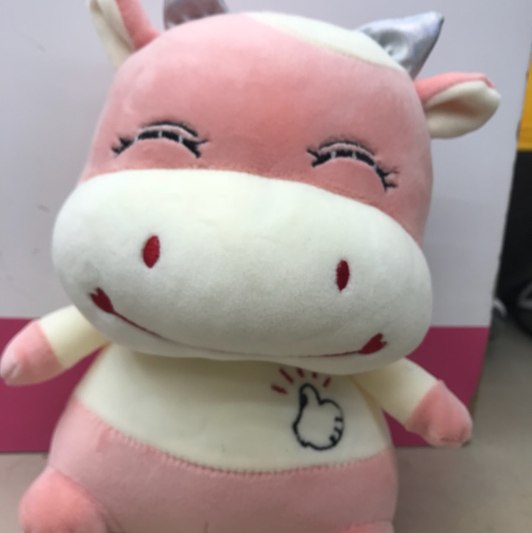 OK Baby Bull Open and Close Eyes wholesale plush toys details Picture