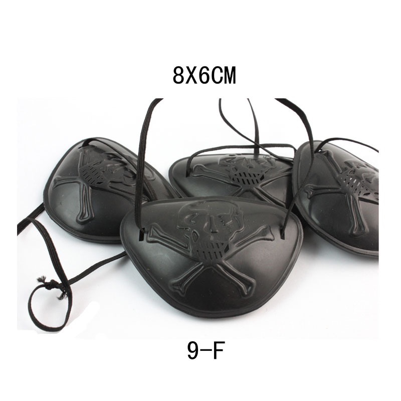 Halloween props Pirate Series, Pirate Captain props, Pirate character eye masks, wholesale of Caribbean Pirates eye masks details Picture