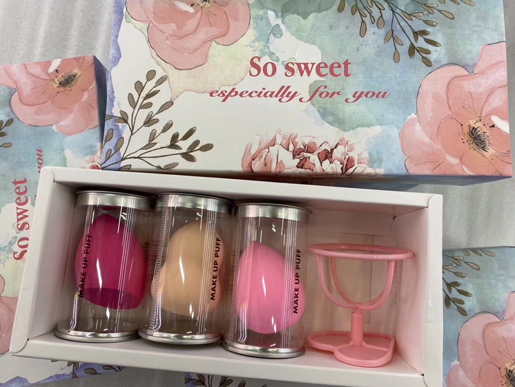 Set caja de huevos de belleza de espuma