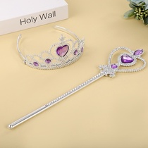 Birthday Crown suit, heart suit, purple suit, Princess bracelet