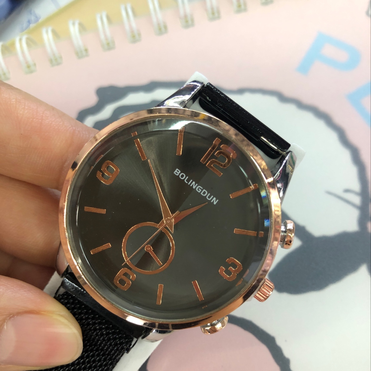 男款吸带细节图