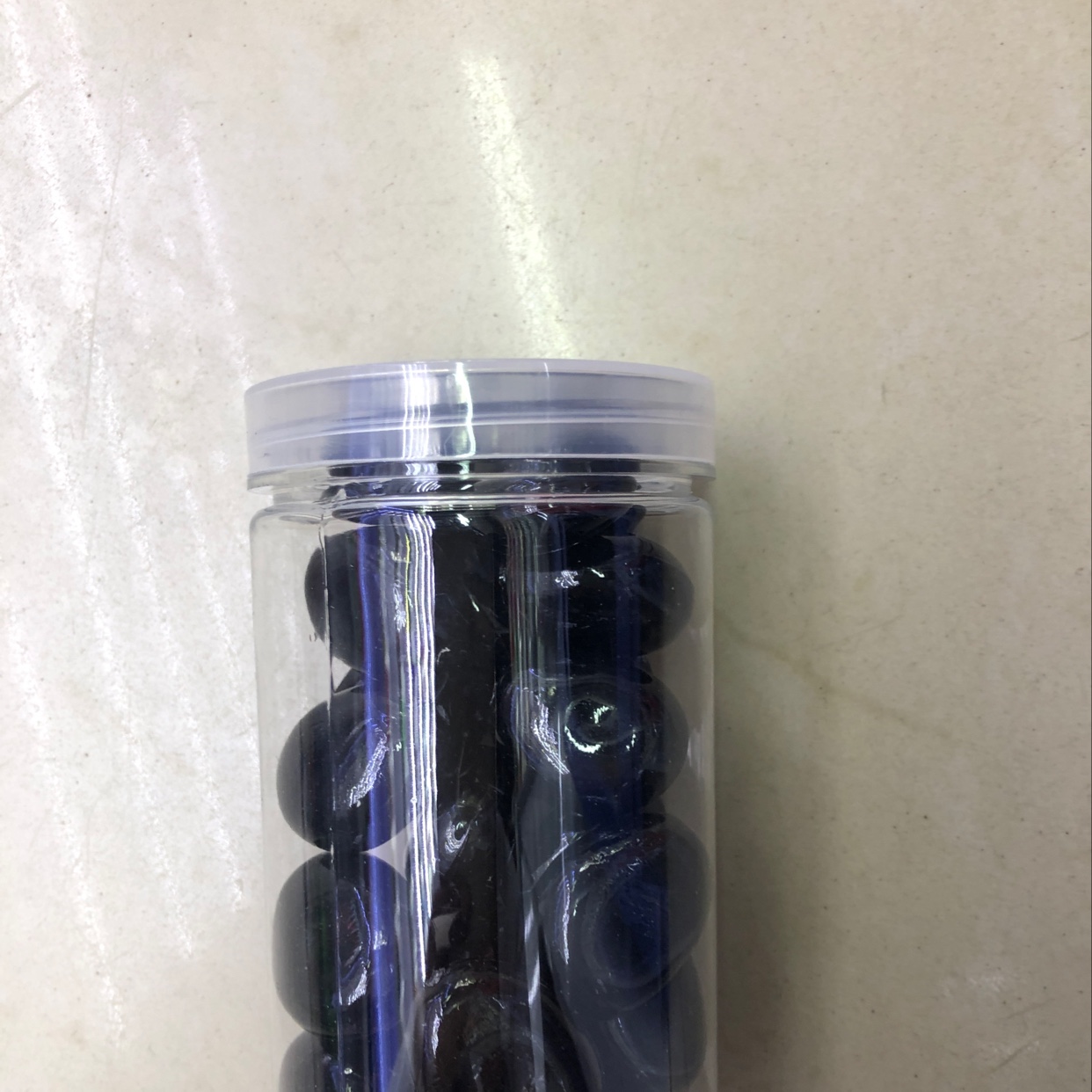 Bottled stone beads