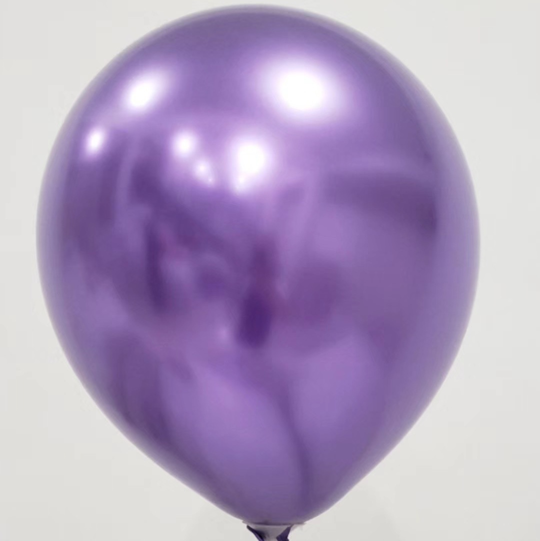Chrome metal balloons: Wedding, birthday, exhibition, party, celebration decoration, scene arrangement, golden wedding, children's balloons undefined