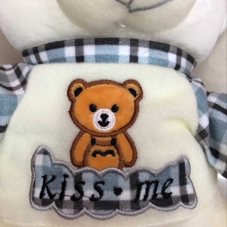 30厘米穿衣服绣字母、量大可以3-4个颜色搭配产品图