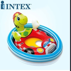 INTEX 59570 动物造型婴儿座圈 婴儿水上玩具儿童游泳圈