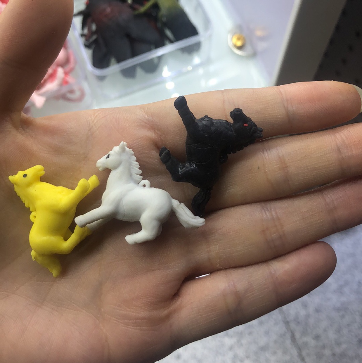 TPR pony is a soft glue toy thumbnail