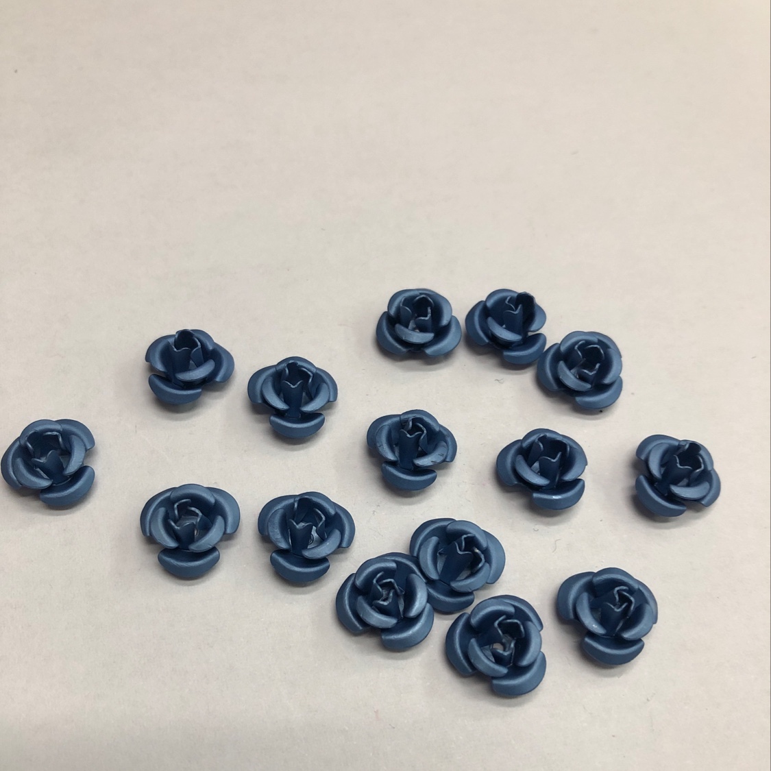 Yiwu Choucheng Ziying Jewelry Accessories Store Korean Rose 10mm three-petal 15# color