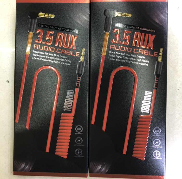 Bent spring audio cable thumbnail
