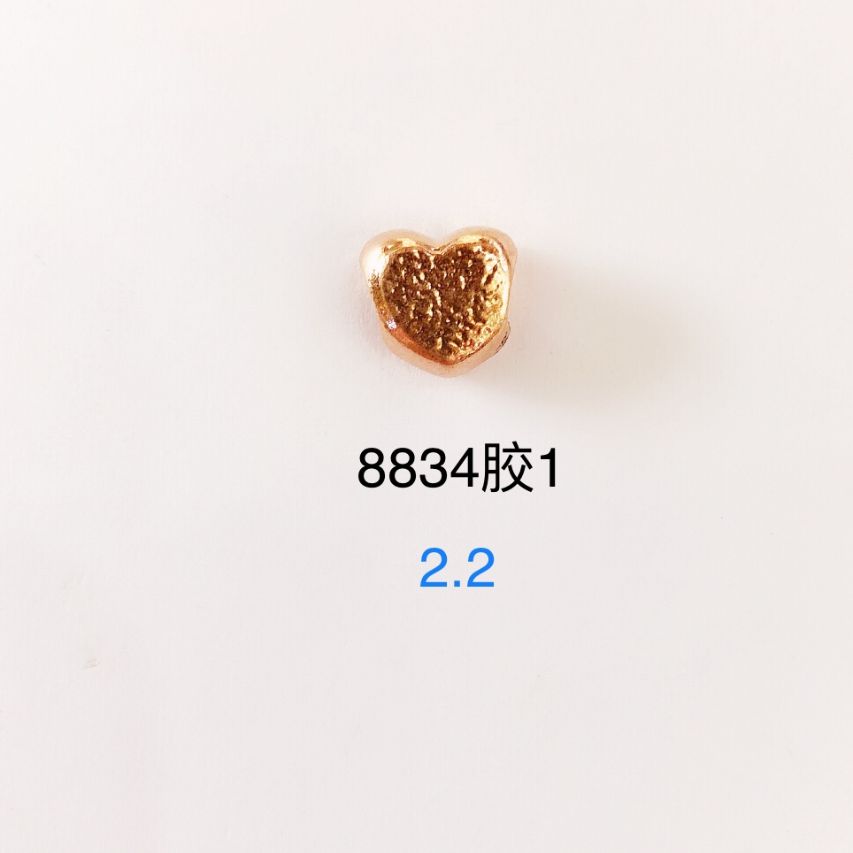 Zinc alloy accessories, large-hole bead necklaces, bracelets, pendants, DIY accessories, 8834 Xiaohua jewelry accessories