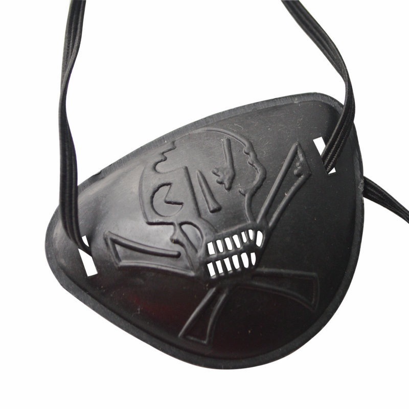 Halloween props Pirate Series, Pirate Captain props, Pirate character eye masks, wholesale of Caribbean Pirates eye masks Specification image