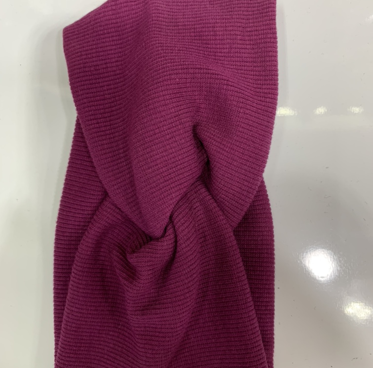 Casual sport web celebrity solid color hair band girl Korean bow tie band versatile retro wide brimmed head headpiece decorative girls thumbnail